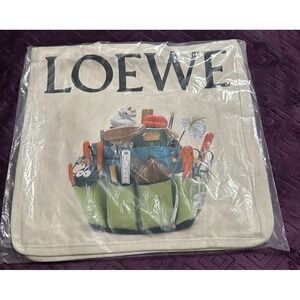 Loewe Crafted World Exhibition Shopping Canvas Limited Edition Tote Bag NEW